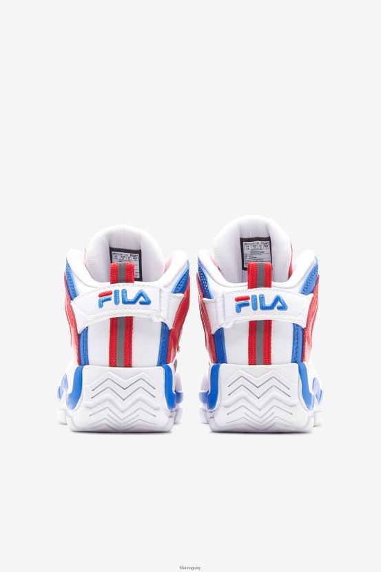 blanco/rojo/azul FILA fila Grant Hill 2 blanco/rojo/azul para niños grandes 6L8PR22092