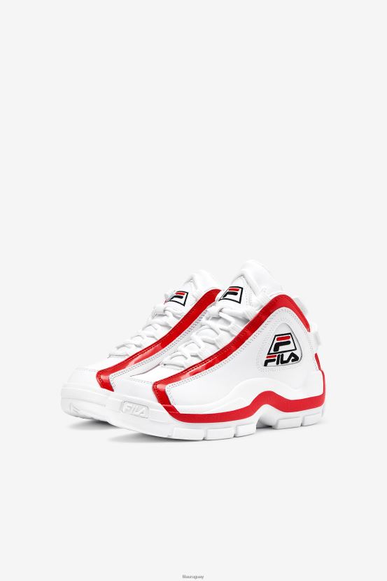 blanco/rojo/negro FILA fila Grant Hill 2 para niños grandes blanco/rojo/negro 6L8PR22093