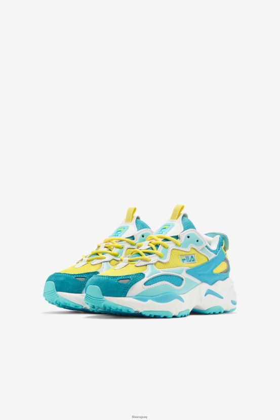 celidonia/azul/azul FILA fila tracer apex para niños grandes fila celandine/blue/blue 6L8PR22156