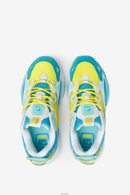 celidonia/azul/azul FILA fila tracer apex para niños grandes fila celandine/blue/blue 6L8PR22156