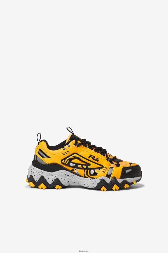 dorado/negro/de gran altura FILA fila oakmont tr para niños grandes gold/black/highrise 6L8PR22150