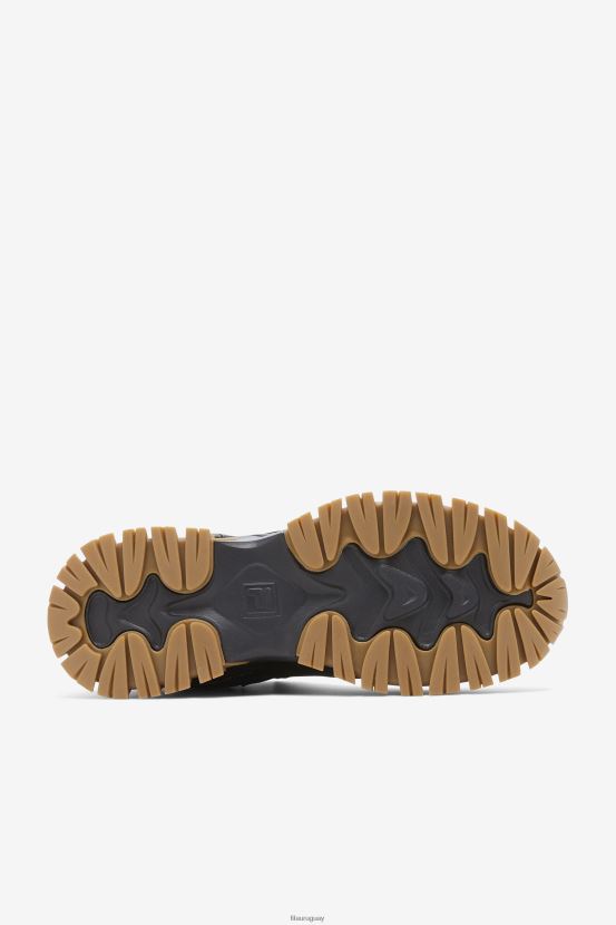 negro/cebollino/chicle FILA negro/cebollino/goma fila big kids' ray tracer tr 2 mid 6L8PR22163