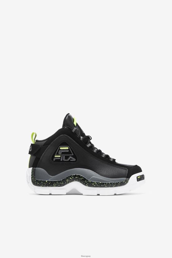 negro/lima soleado/castlerock FILA fila negro/lima soleada/castlerock niños grandes Grant Hill 2 6L8PR22088