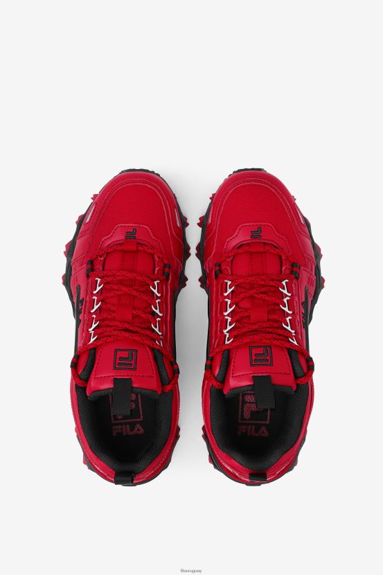 negro rojo FILA fila oakmont tr para niños grandes rojo/negro 6L8PR22142