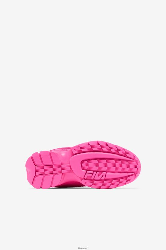 rosa FILA fila disruptor 2 premium rosa para niños grandes 6L8PR22073