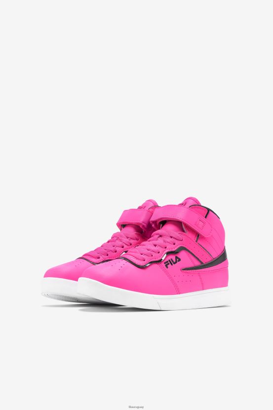 rosa/blanco/negro FILA fila vulc 13 top block niño rosa/blanco/negro 6L8PR22180