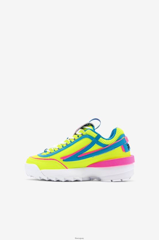 amarillo/azul atómico/rosa FILA amarillo/azul atómico/rosa fila disruptor 2 exp para niños pequeños 6L8PR22190