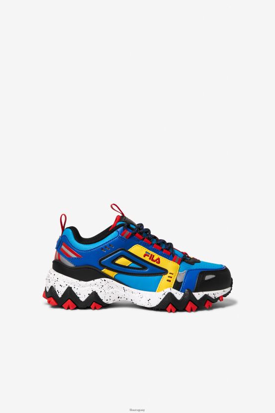 azul atómico/azul/negro FILA fila oakmont tr para niños pequeños atomic blue/blue/black 6L8PR22270
