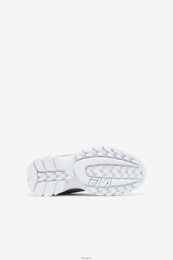 azul/blanco/orquídea FILA fila disruptor 2 premium azul/blanco/orquídea para niños pequeños 6L8PR22196