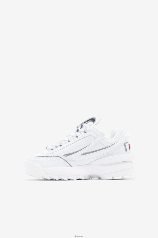 blanco/azul marino/rojo FILA fila disruptor 2 exp para niños pequeños blanco/azul marino/rojo 6L8PR22185