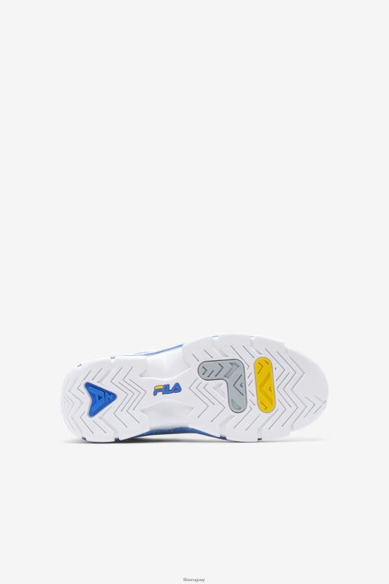 blanco/azul nebulosa/limón FILA fila Grant Hill 2 para niños pequeños blanco/nebulosa azul/limón 6L8PR22213