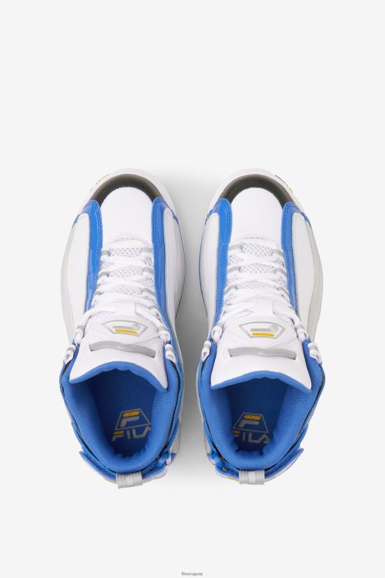 blanco/azul nebulosa/limón FILA fila Grant Hill 2 para niños pequeños blanco/nebulosa azul/limón 6L8PR22213