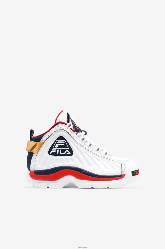 blanco/azul/rojo FILA fila Grant Hill 2 para niños pequeños blanco/azul/rojo 6L8PR22225