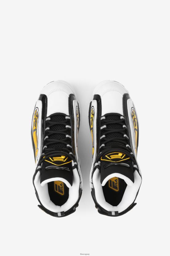 blanco/negro/limón FILA fila Grant Hill 2 Racing para niños pequeños blanco/negro/lemon 6L8PR22228