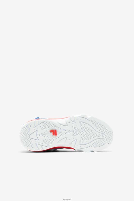 blanco/rojo/azul FILA fila Grant Hill 1 blanco/rojo/azul para niños pequeños 6L8PR22212