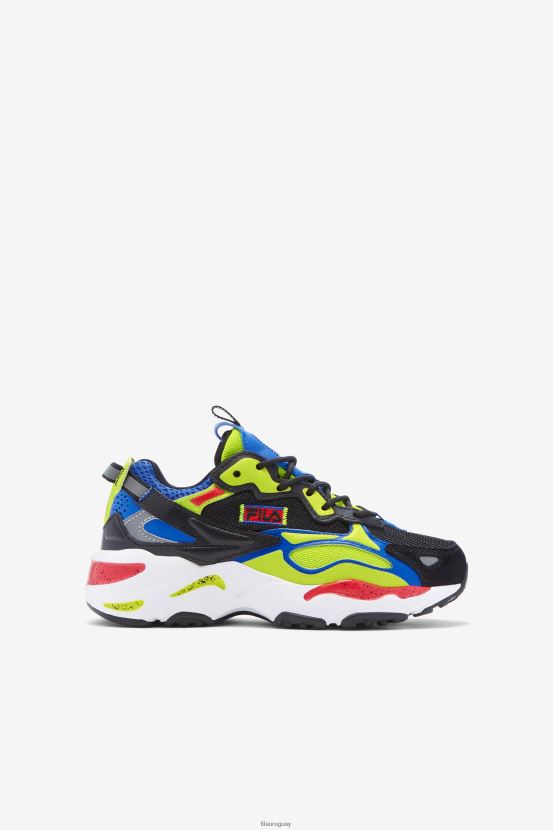 negro/azul/rojo FILA Fila Ray Tracer Apex para niños pequeños en negro/azul/rojo 6L8PR22274