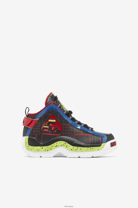 negro/azul/rojo FILA fila para niños pequeños Grant Hill 2 negro/azul/rojo 6L8PR22215