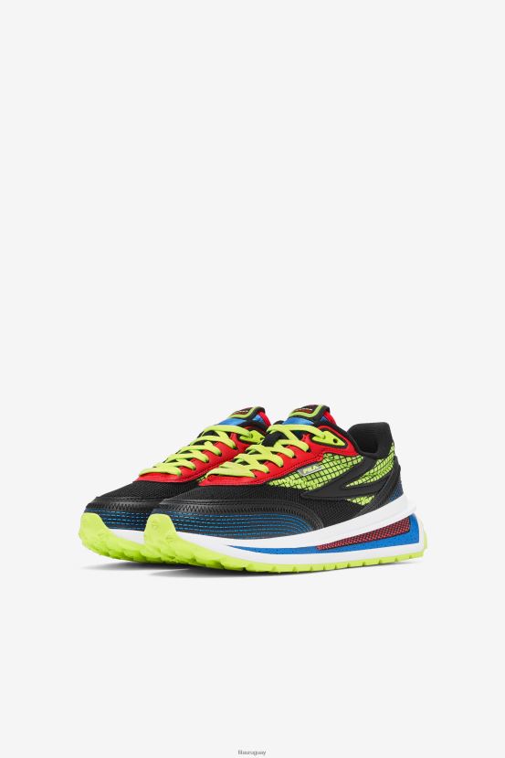 negro/azul/rojo FILA renno fila niño pequeño negro/azul/rojo 6L8PR22282