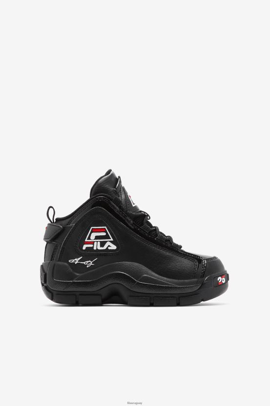 negro/blanco/rojo FILA fila negro/blanco/rojo niños pequeños Grant Hill 2 edición 25 aniversario 6L8PR22224