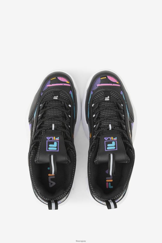 negro/chicle/blanco FILA fila disruptor 2 premium para niños pequeños negro/chicle/blanco 6L8PR22199