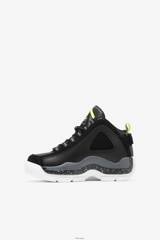 negro/lima soleado/castlerock FILA fila negro/lima soleado/castlerock niños pequeños Grant Hill 2 6L8PR22214