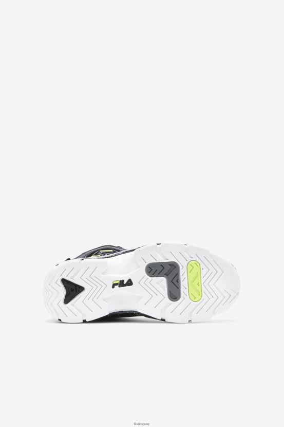 negro/lima soleado/castlerock FILA fila negro/lima soleado/castlerock niños pequeños Grant Hill 2 6L8PR22214
