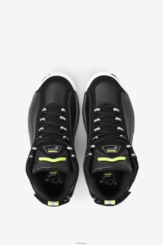 negro/lima soleado/castlerock FILA fila negro/lima soleado/castlerock niños pequeños Grant Hill 2 6L8PR22214
