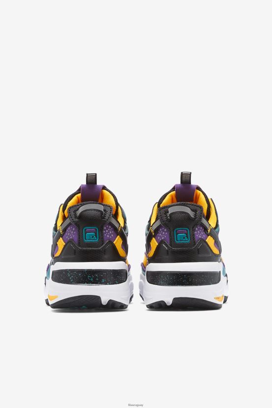 negro/morado/blanco FILA fila ray tracer apex para niños pequeños en negro/morado/blanco 6L8PR22280