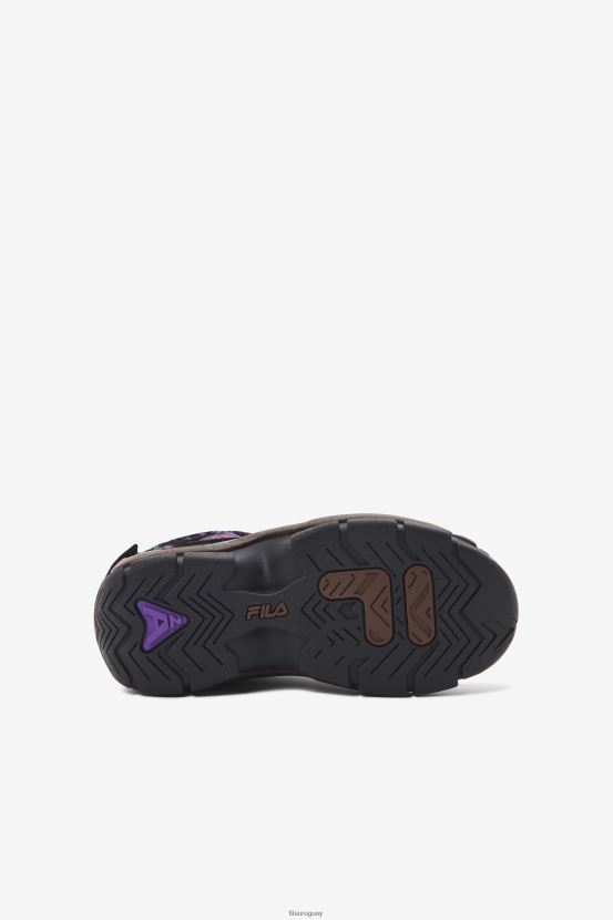 negro/piña/púrpura FILA fila para niños pequeños Grant Hill 2 Outdoor negro/piña/púrpura 6L8PR22227
