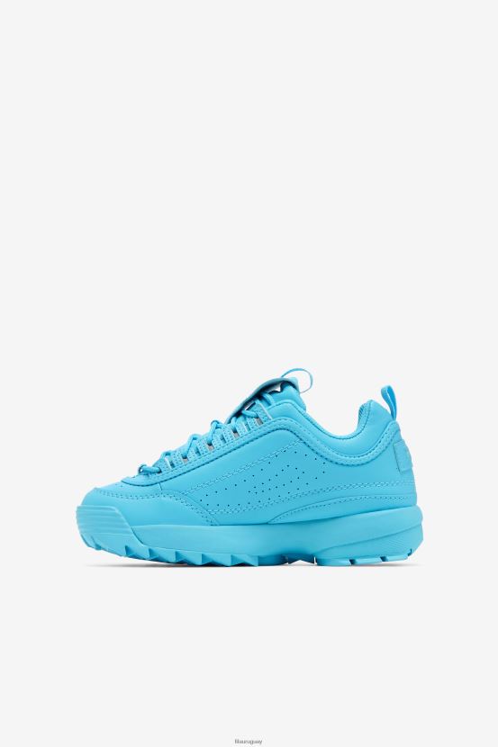pescado azul FILA fila disruptor 2 premium para niños bluefish 6L8PR22193