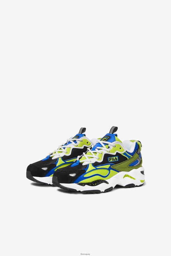 ponche blanco/negro/lima FILA blanco/negro/lime punch fila ray tracer apex para niños pequeños 6L8PR22277