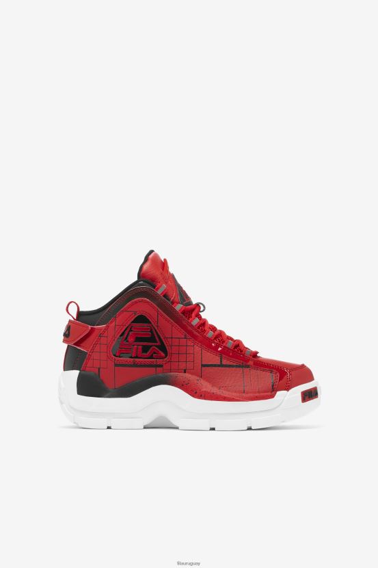 rojo/blanco/negro FILA fila Grant Hill 2 para niños pequeños rojo/blanco/negro 6L8PR22219