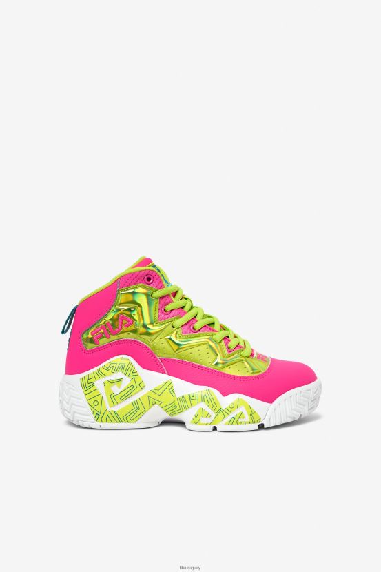 rosa/ponche lima/blanco FILA fila mb night walk para niños pequeños rosa/lima ponche/blanco 6L8PR22251