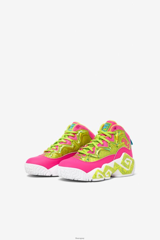 rosa/ponche lima/blanco FILA fila mb night walk para niños pequeños rosa/lima ponche/blanco 6L8PR22251